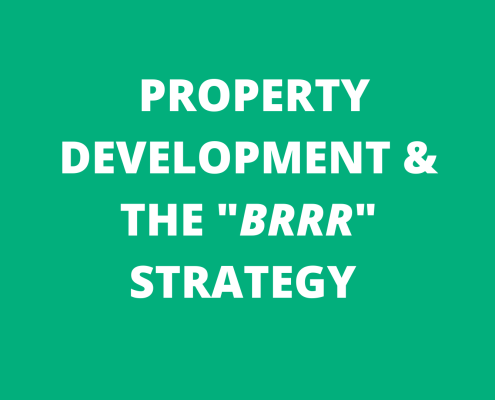 buy to let property brrr strategy